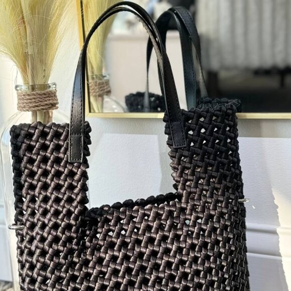 Braided Elegance Mini-Shopper - Picture 7 of 8